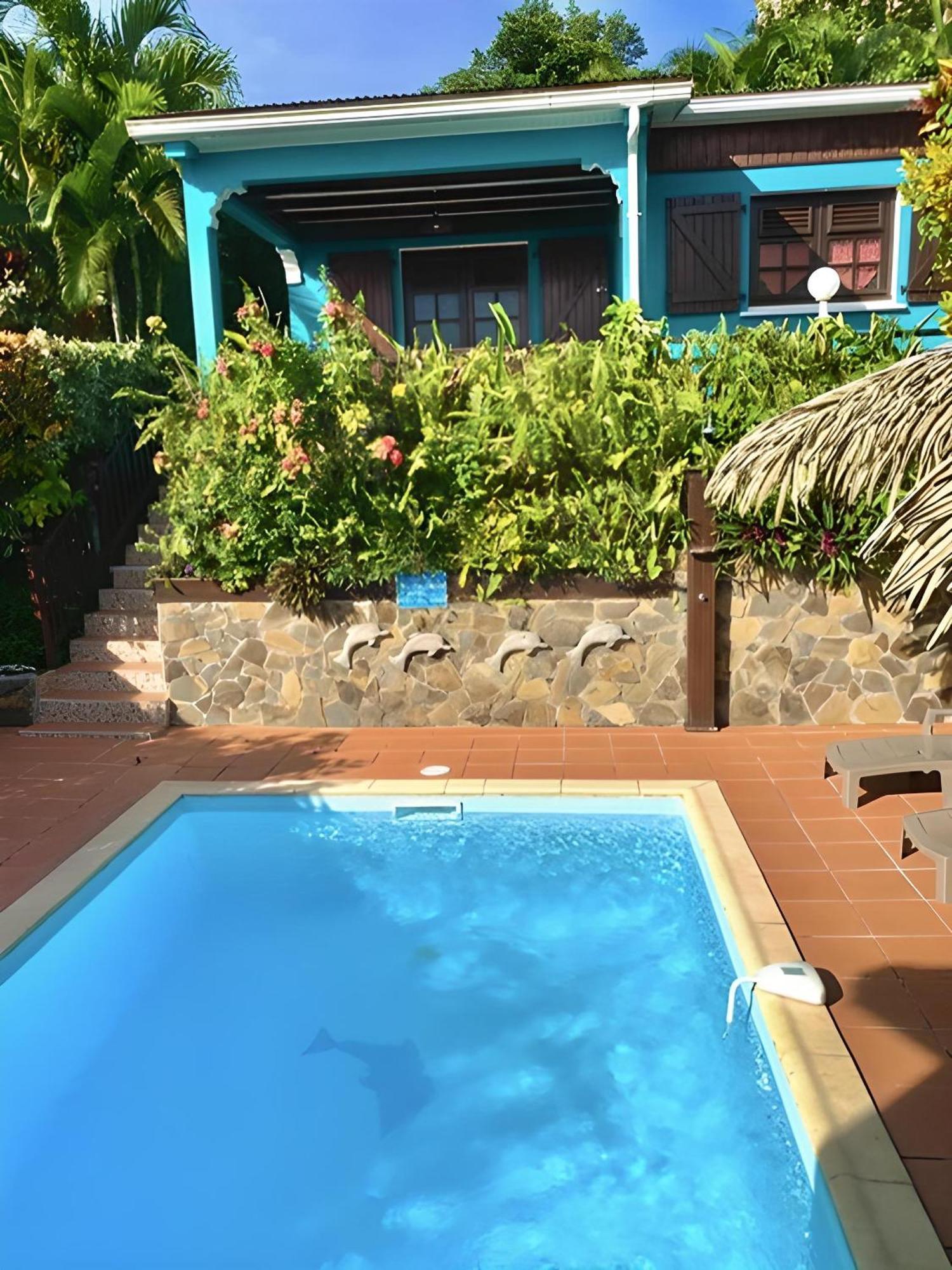 Les Villas Pameyaque 2 F2 Avec 1 Piscine Et 1 F3 Avec 1 Piscine, Superbe Vue Sur La Mer Riviere-Salee Eksteriør bilde